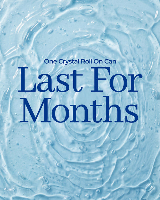 Alum Infused Crystal Roll-On Stick - Natural